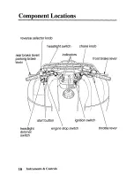 Предварительный просмотр 19 страницы Honda 2005 TRX500TM Fourtrax Foreman Owner'S Manual