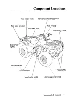 Предварительный просмотр 20 страницы Honda 2005 TRX500TM Fourtrax Foreman Owner'S Manual