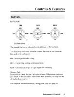 Предварительный просмотр 24 страницы Honda 2005 TRX500TM Fourtrax Foreman Owner'S Manual