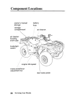 Предварительный просмотр 97 страницы Honda 2005 TRX500TM Fourtrax Foreman Owner'S Manual