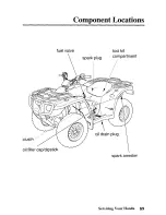 Предварительный просмотр 98 страницы Honda 2005 TRX500TM Fourtrax Foreman Owner'S Manual