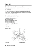 Предварительный просмотр 99 страницы Honda 2005 TRX500TM Fourtrax Foreman Owner'S Manual