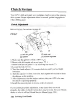 Предварительный просмотр 125 страницы Honda 2005 TRX500TM Fourtrax Foreman Owner'S Manual