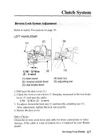 Предварительный просмотр 126 страницы Honda 2005 TRX500TM Fourtrax Foreman Owner'S Manual