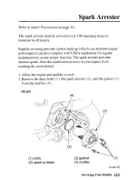 Предварительный просмотр 132 страницы Honda 2005 TRX500TM Fourtrax Foreman Owner'S Manual