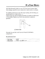 Предварительный просмотр 182 страницы Honda 2005 TRX500TM Fourtrax Foreman Owner'S Manual