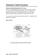 Предварительный просмотр 199 страницы Honda 2005 TRX500TM Fourtrax Foreman Owner'S Manual