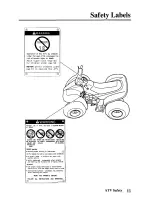 Preview for 20 page of Honda 2005 TRX90 Sportrax Owner'S Manual