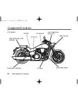 Предварительный просмотр 25 страницы Honda 2005 VTX1800C Owner'S Manual