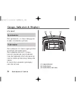 Предварительный просмотр 39 страницы Honda 2005 VTX1800C Owner'S Manual