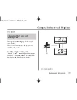 Предварительный просмотр 42 страницы Honda 2005 VTX1800C Owner'S Manual