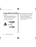 Предварительный просмотр 45 страницы Honda 2005 VTX1800C Owner'S Manual