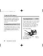 Предварительный просмотр 49 страницы Honda 2005 VTX1800C Owner'S Manual