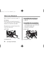 Предварительный просмотр 107 страницы Honda 2005 VTX1800C Owner'S Manual