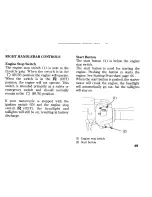 Предварительный просмотр 61 страницы Honda 2006 CBR1100XX Owner'S Manual