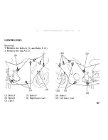 Предварительный просмотр 69 страницы Honda 2006 CBR1100XX Owner'S Manual