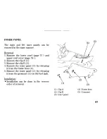 Предварительный просмотр 73 страницы Honda 2006 CBR1100XX Owner'S Manual