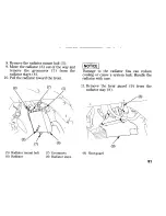 Предварительный просмотр 103 страницы Honda 2006 CBR1100XX Owner'S Manual