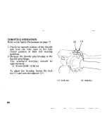 Предварительный просмотр 106 страницы Honda 2006 CBR1100XX Owner'S Manual