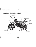 Предварительный просмотр 63 страницы Honda 2006 CRF100F Owner'S Manual