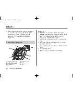 Предварительный просмотр 99 страницы Honda 2006 CRF100F Owner'S Manual