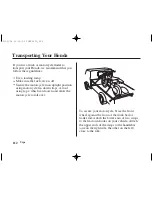 Предварительный просмотр 121 страницы Honda 2006 CRF100F Owner'S Manual