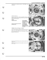 Предварительный просмотр 15 страницы Honda 2006 CRF50F Service & Repair Manual