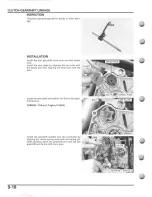 Предварительный просмотр 18 страницы Honda 2006 CRF50F Service & Repair Manual