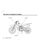 Предварительный просмотр 28 страницы Honda 2006 CRF70F Owner'S Manual