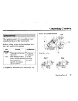 Предварительный просмотр 31 страницы Honda 2006 CRF70F Owner'S Manual