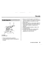 Предварительный просмотр 81 страницы Honda 2006 CRF70F Owner'S Manual