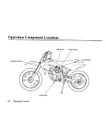 Предварительный просмотр 26 страницы Honda 2006 CRF80F Owner'S Manual