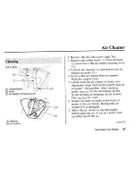 Предварительный просмотр 77 страницы Honda 2006 CRF80F Owner'S Manual