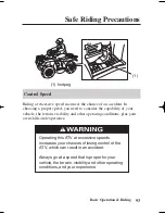 Предварительный просмотр 102 страницы Honda 2006 FourTrax Foreman Rubicon Owner'S Manual