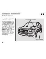 Предварительный просмотр 289 страницы Honda 2006 RIDGELINE Online Reference Owner'S Manual