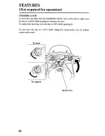 Предварительный просмотр 64 страницы Honda 2006 ST1300PA POLICE Owner'S Manual