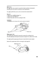 Предварительный просмотр 95 страницы Honda 2006 ST1300PA POLICE Owner'S Manual