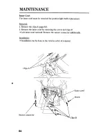 Предварительный просмотр 96 страницы Honda 2006 ST1300PA POLICE Owner'S Manual