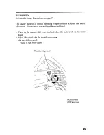 Предварительный просмотр 107 страницы Honda 2006 ST1300PA POLICE Owner'S Manual