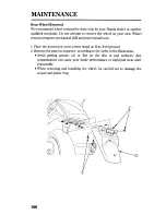 Предварительный просмотр 118 страницы Honda 2006 ST1300PA POLICE Owner'S Manual