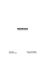 Предварительный просмотр 144 страницы Honda 2006 ST1300PA POLICE Owner'S Manual