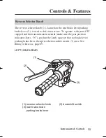 Предварительный просмотр 40 страницы Honda 2006 TRX350FE Fourtrax 4x4 Owner'S Manual