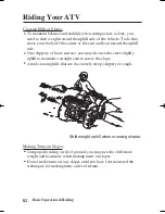 Предварительный просмотр 91 страницы Honda 2006 TRX350FE Fourtrax 4x4 Owner'S Manual