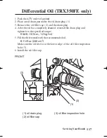 Предварительный просмотр 126 страницы Honda 2006 TRX350FE Fourtrax 4x4 Owner'S Manual