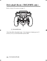 Предварительный просмотр 165 страницы Honda 2006 TRX350FE Fourtrax 4x4 Owner'S Manual