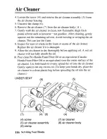 Preview for 124 page of Honda 2006 TRX350FM Fourtrax 4x4 Owner'S Manual