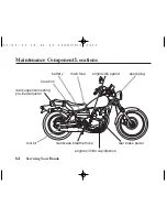 Предварительный просмотр 73 страницы Honda 2007 CMX250C Rabel Owner'S Manual