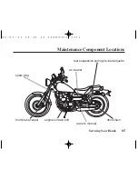 Предварительный просмотр 74 страницы Honda 2007 CMX250C Rabel Owner'S Manual