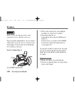 Предварительный просмотр 109 страницы Honda 2007 CMX250C Rabel Owner'S Manual