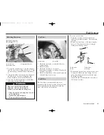 Предварительный просмотр 39 страницы Honda 2007 CR125R Owner'S Manual